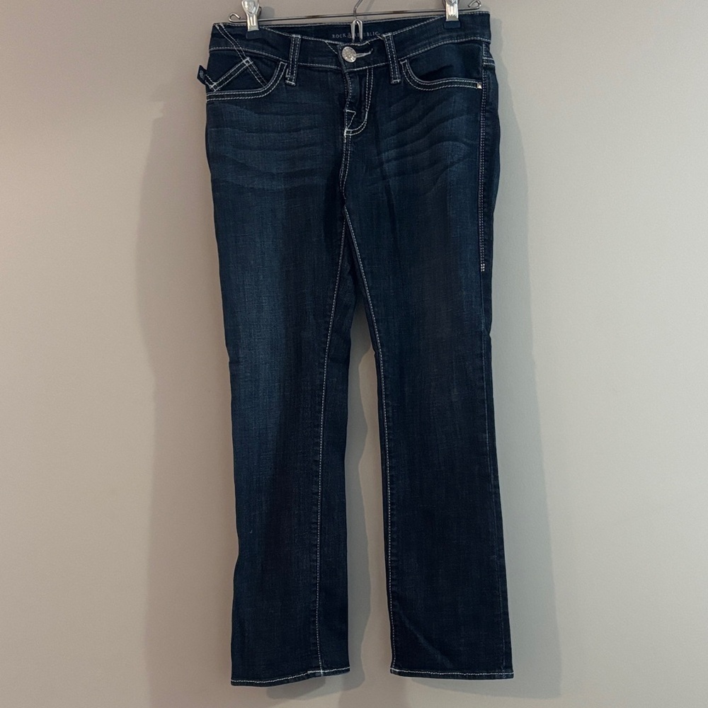 Rock & Republic Dark Blue Boot Cut Jeans